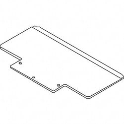 Grainger&nbsp;Nose Plate 18-1/2 W 10-1/2 D 350 lb.