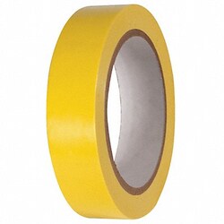 Grainger Floor Tape Yellow 1 inx216 ft Roll
