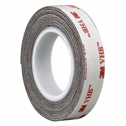 Grainger Double Sided VHB Foam Tape 5 yd L 6 W