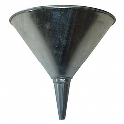 Grainger Funnel Strainer Metal 8 in Dia