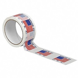 Grainger&nbsp;Carton Sealing Tape Blue Red