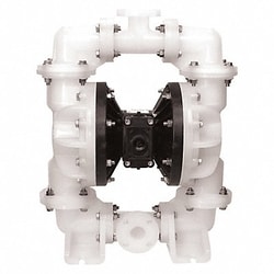Grainger&nbsp;Dbl DiaphragmPmp NPT TPV/PP 3/4in 200gpm