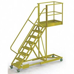 Grainger Rollng Ldr Unasmbld Hndrl Platfm 80 In H