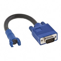 Grainger&nbsp;VGA Connector 15-Pin to 8-Pin Blue