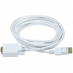 Grainger&nbsp;DisplayPort to VGA Cable 10 ft.
