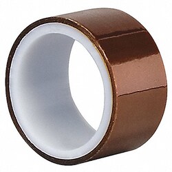 Grainger Elec Tape 15 ft Lx3/8 in W 2.7 mil Amber