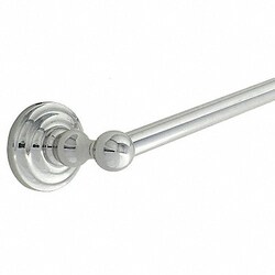 Grainger&nbsp;Towel Bar Zinc 26 3/4 in Overall W