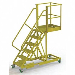 Grainger Rollng Ldr Unasmbld Hndrl Platfm 60 In H