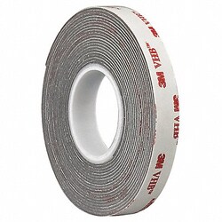 Grainger Double Sided VHB Foam Tape 5 yd L 3/4 W, Quantity: Each of 1