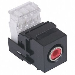 Grainger RCA 110 AV Connector Punch Down Red