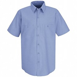 Grainger K7994 Short Slv Blu 65 perPET/35 perCtn 2XLT