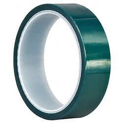 Grainger Film Tape 1 in x 18 yd Green 3.2 mil