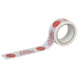 Grainger&nbsp;Carton Sealing Tape Red Hot Melt Resin