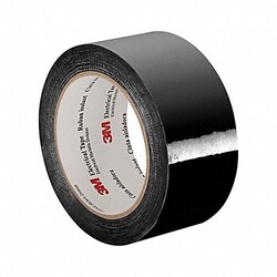 Grainger Elec Tape 216 ft Lx2 in W 2.5 mil Black