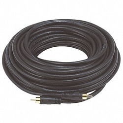 Grainger A/V Cable RCA Coaxial M/M 50ft