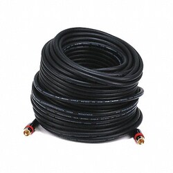 Grainger A/V Cable RCA Coax M/M CL2 rated 100ft
