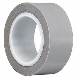 Grainger Film Tape 1/2 in x 5 yd Gray 11.5 mil