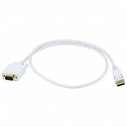 Grainger DisplayPort to VGA Cable 3 ft.