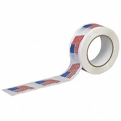 Grainger Carton Sealing Tape Blue Red