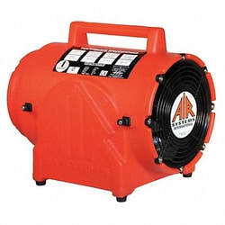 Grainger&nbsp;Confined Space Fan Red 11 W