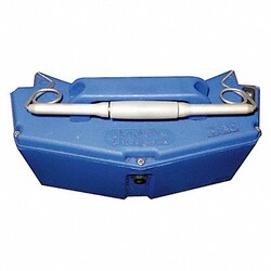 Grainger Battery Retainer Steel Blue