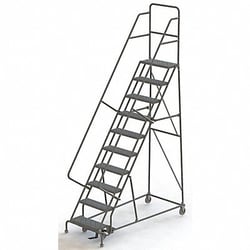 Grainger&nbsp;Rollng Ldr Unasmbld Hndrl Pltfm 100 In H