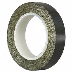 Grainger Cloth Tape 4 in x 5 yd Black 7 mil