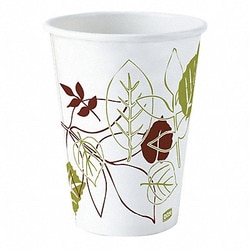 Grainger Disposable Hot Cup 12 oz White PK500