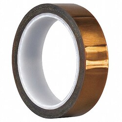 Grainger Elec Tape 108 ft Lx1 in W 2.7 mil Gold