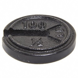 Grainger&nbsp;Weight Slotted 100x0.5lb Cst Iron Class7