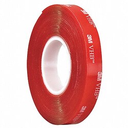 Grainger Double Sided VHB Tape 5 yd L 1/2 W