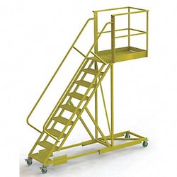 Grainger Rollng Ldr Unasmbld Hndrl Platfm 90 In H