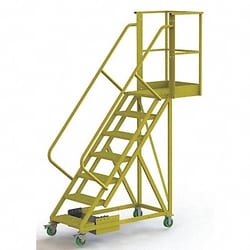 Grainger Rollng Ldr Unasmbld Hndrl Platfm 70 In H