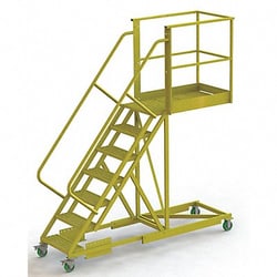 Grainger Rollng Ldr Unasmbld Hndrl Platfm 70 In H