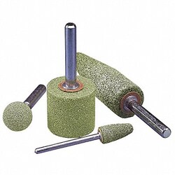 Grainger Mounted Point Dia 1/4 In Shape W164