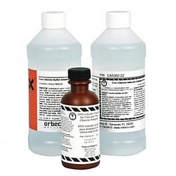 Grainger Total Chlorine Reagent Set CL17 Analyzer, Quantity: Each of 1