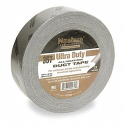 Grainger Duct Tape Gray 1 7/8 in x 60 yd 13 mil