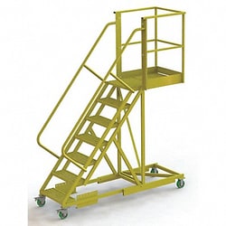 Grainger Rollng Ldr Unasmbld Hndrl Platfm 70 In H