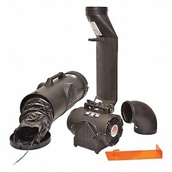 Grainger&nbsp;Confined Space Fan Kit Black 11 W