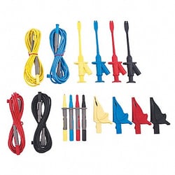 Grainger Test Lead Kit CAT IV Alligator Clips