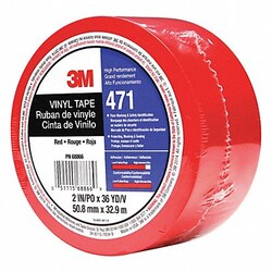 Grainger&nbsp;Floor Tape Red 2 inx108 ft Roll