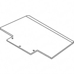 Grainger Nose Plate 18-1/2 W 9-1/2 D 350 lb.