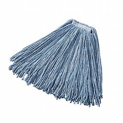 Grainger&nbsp;Wet Mop Blue Cotton/Synthetic PK12