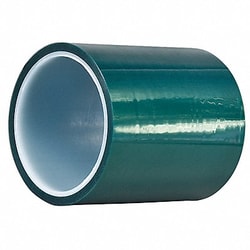 Grainger&nbsp;Film Tape 4 in x 18 yd Green 3.3 mil