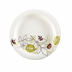 Grainger Disp Paper Plate 10 1/8 in Multi PK500