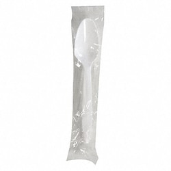 Grainger Disposable Spoon White Dixie Med PK1000