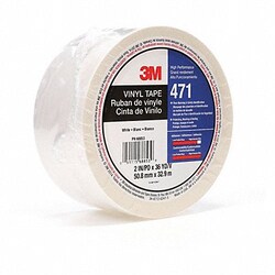 Grainger&nbsp;Floor Tape White 2 inx108 ft Roll