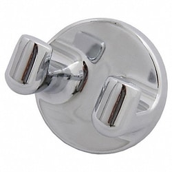 Grainger&nbsp;Bathroom Hook Zinc Polished 2 1/8 in W