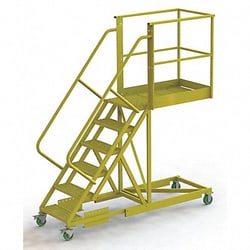 Grainger Rollng Ldr Unasmbld Hndrl Platfm 60 In H