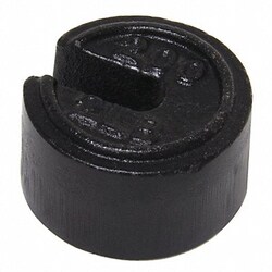 Grainger&nbsp;Weight Slotted 200x2lb Cast Iron Class7